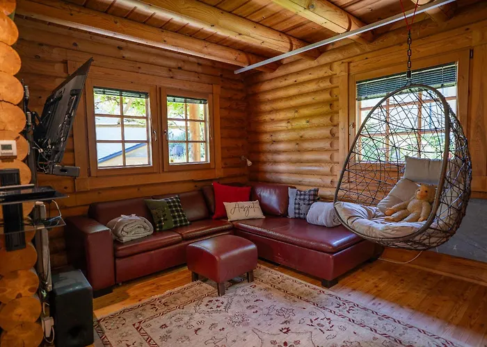 Josef - Idyllisches Blockhaus, Barrierefrei, Zwischen Den Seen Oberwang