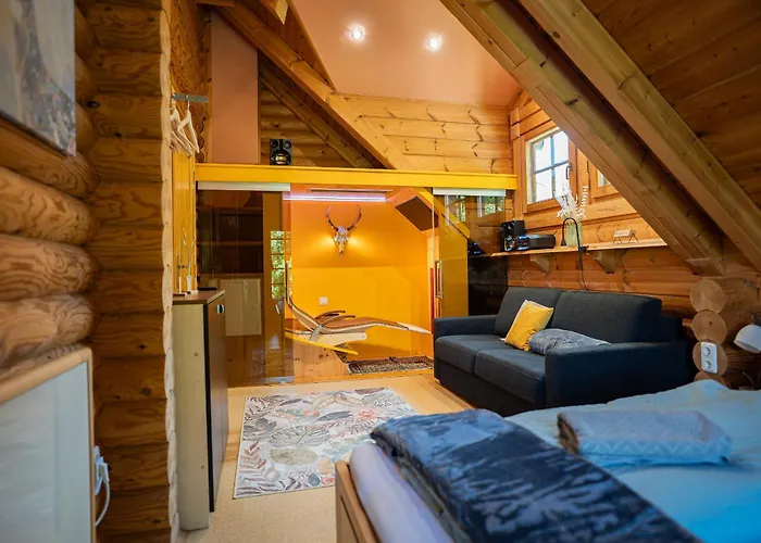 Josef - Idyllisches Blockhaus, Barrierefrei, Zwischen Den Seen * Oberwang