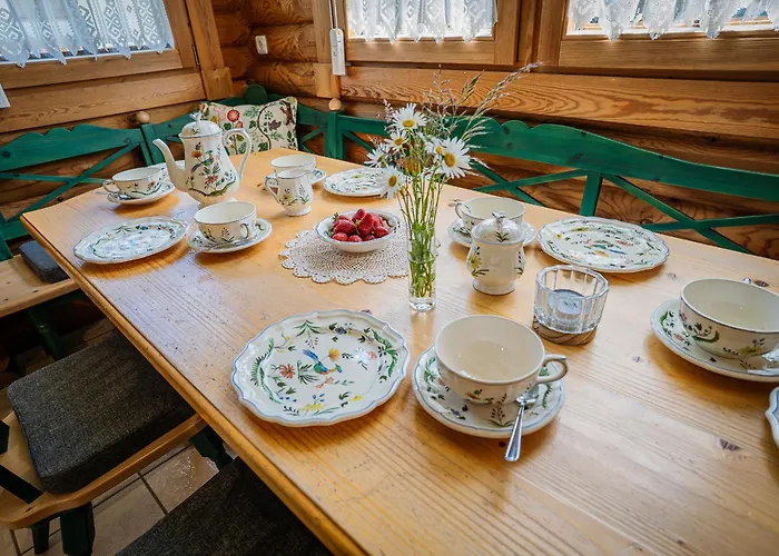 Josef - Idyllisches Blockhaus, Barrierefrei, Zwischen Den Seen Prázdninový dům *